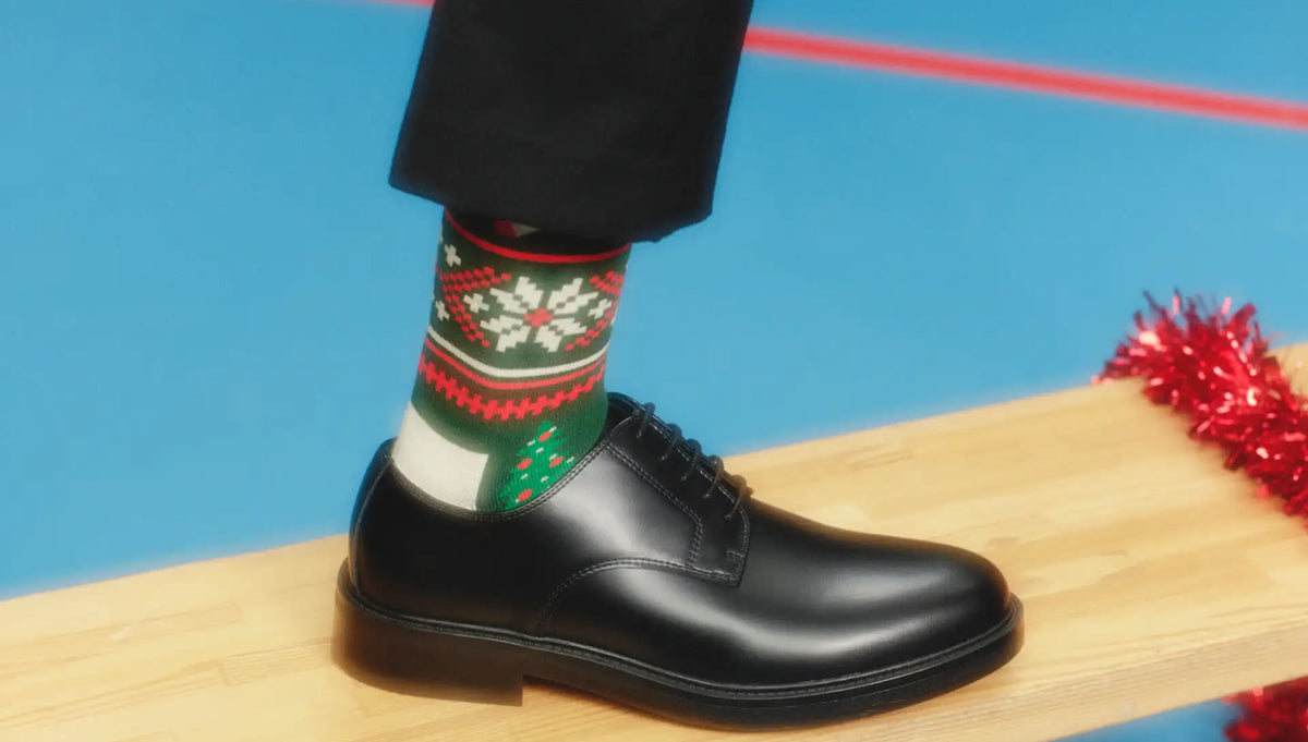 🎄 Le cadeau de Noël décalé : les chaussettes Happy Socks