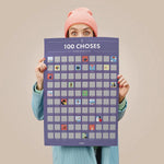 Poster à Gratter - 100 Choses à Faire dans sa Vie