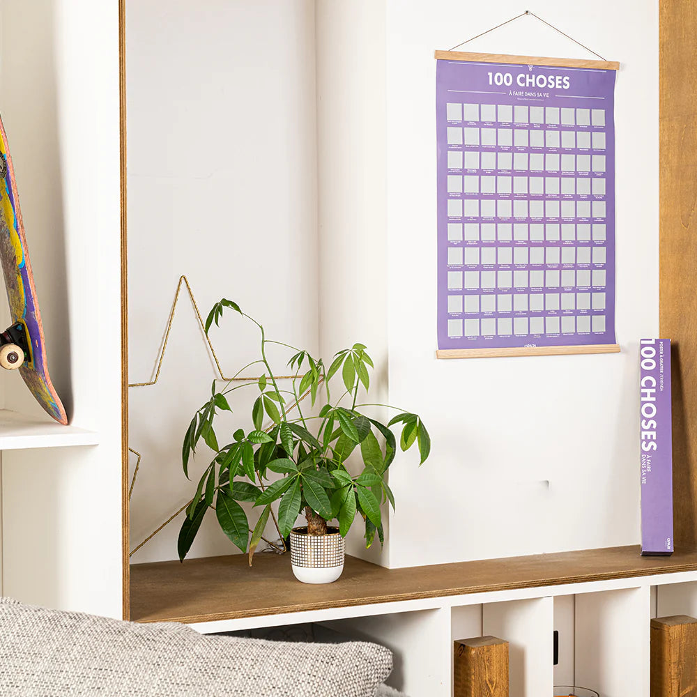 Poster à Gratter - 100 Choses à Faire dans sa Vie