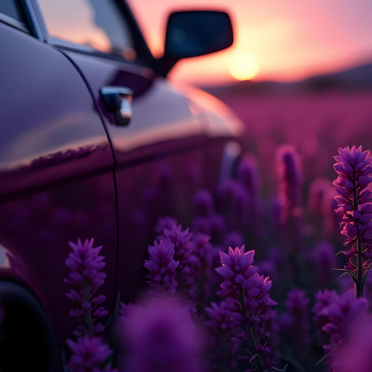 Parfum de voiture nuit Interdite - Violette Sensuelle
