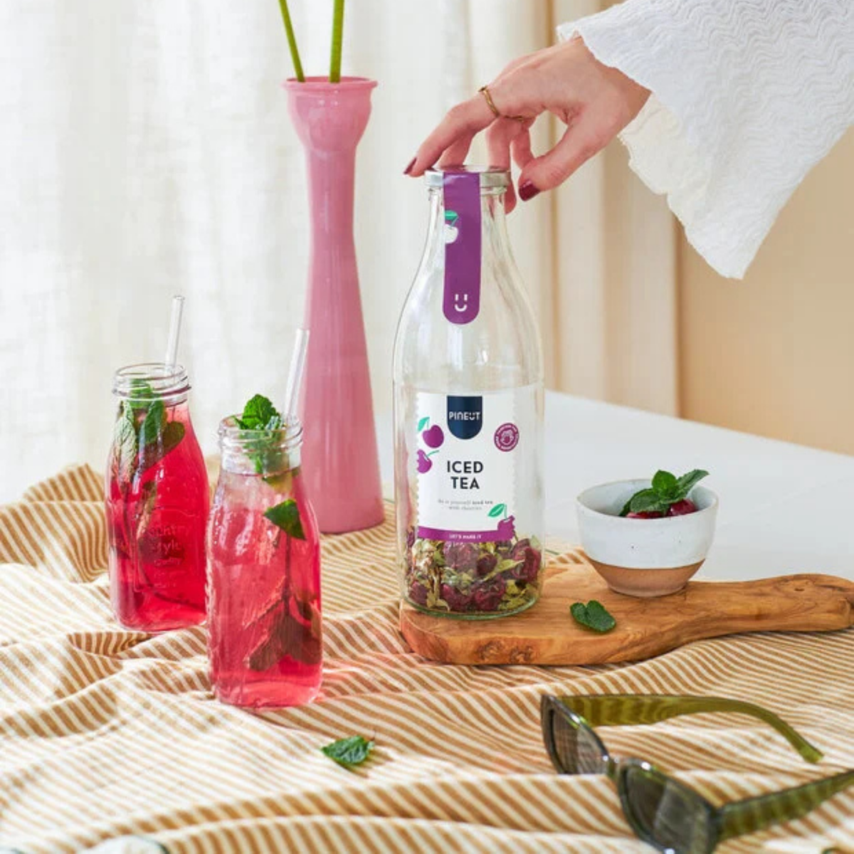Bouteille - Thé Glacé Cerise & Verveine