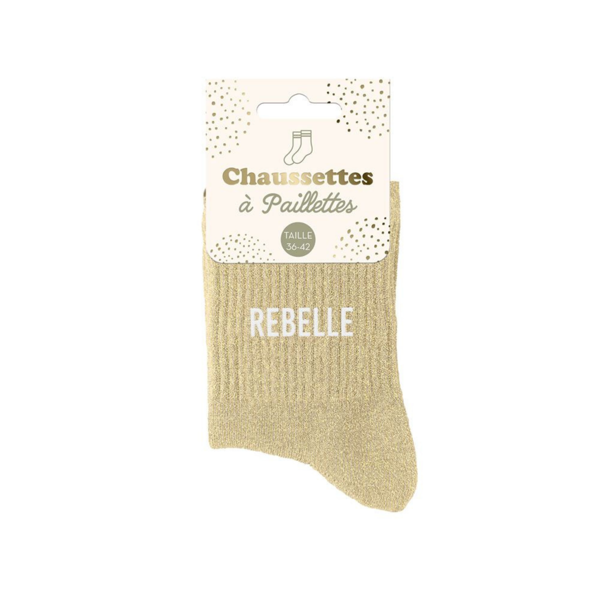 Chaussettes Rebelle TU - Beige