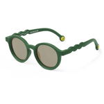 Lunettes de Soleil Ovales Bébé – Vert Cactus
