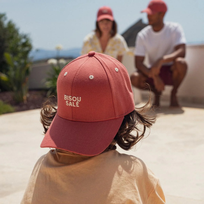 Casquette Bisou Salé Terracotta - Enfant / Adulte