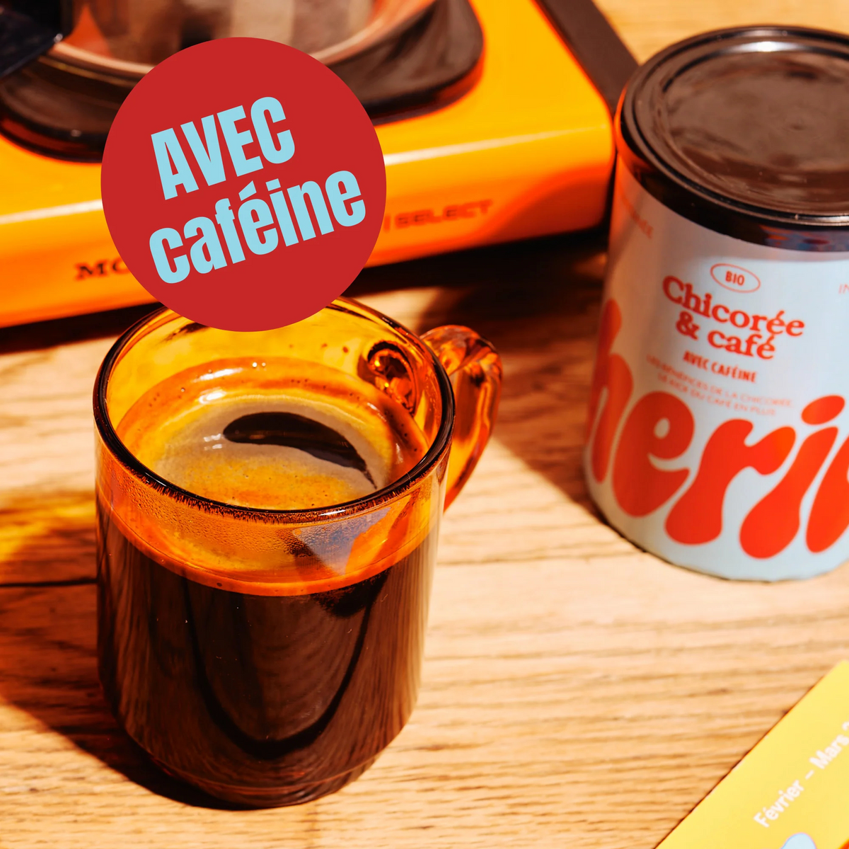 Chicorée Café Bio – 20 Tasses – Arabica & Chicorée