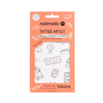 Planche de Tattoo à Colorier - City World