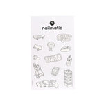 Planche de Tattoo à Colorier - City World