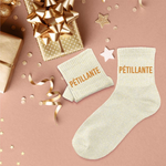 Chaussettes Pétillante TU - Beige