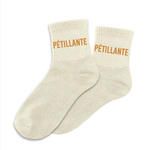 Chaussettes Pétillante TU - Beige