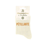 Chaussettes Pétillante TU - Beige