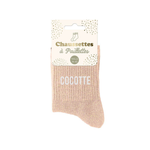 Chaussettes Cocotte TU - Rose Pâle