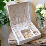 Boîte à Bijoux Anne  - Moumoute Blanc