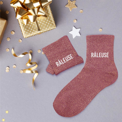 Chaussettes Râleuse TU - Pourpre