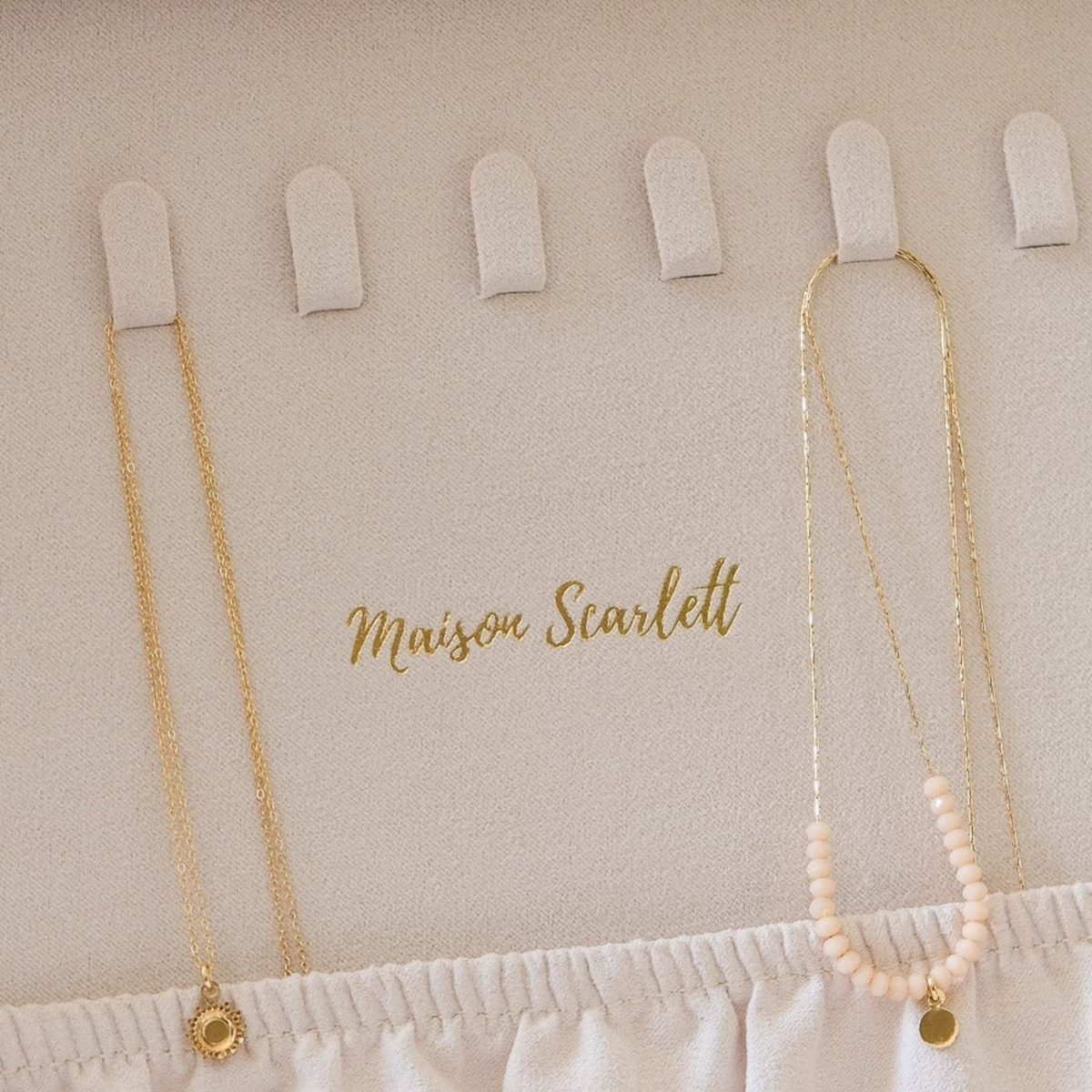 Boîte à Bijoux Anne  - Moumoute Blanc