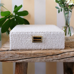 Boîte à Bijoux Anne  - Moumoute Blanc