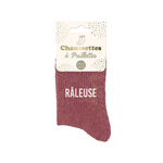 Chaussettes Râleuse TU - Pourpre