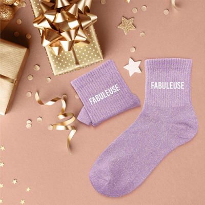Chaussettes Fabuleuse TU - Lavande