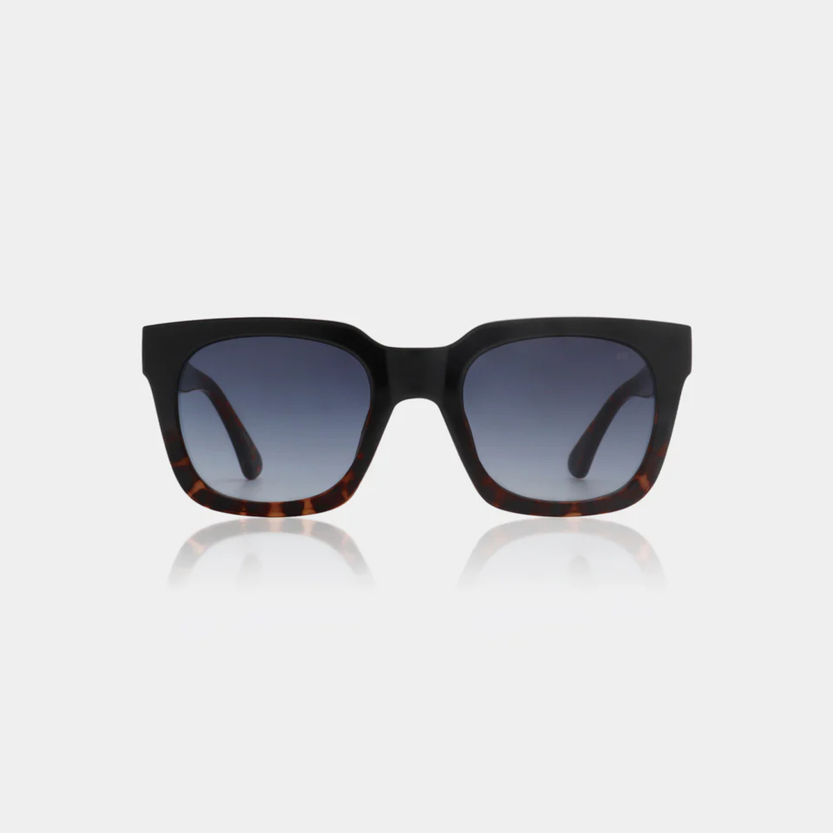 Lunettes de soleil Nancy - Noir Demi Tortoise