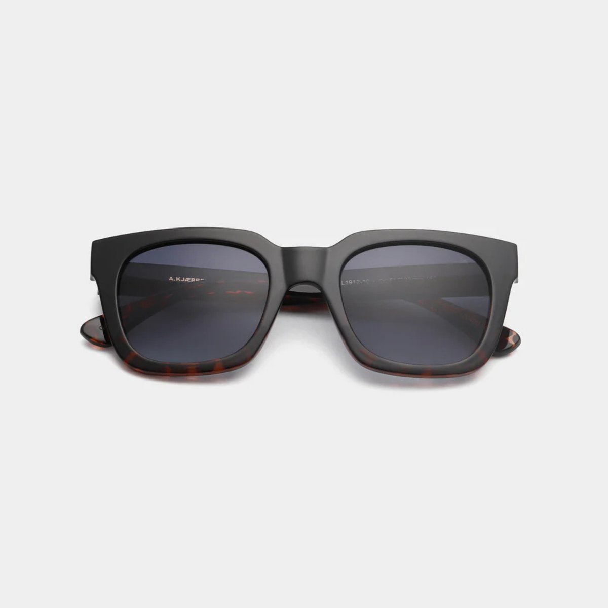 Lunettes de soleil Nancy - Noir Demi Tortoise