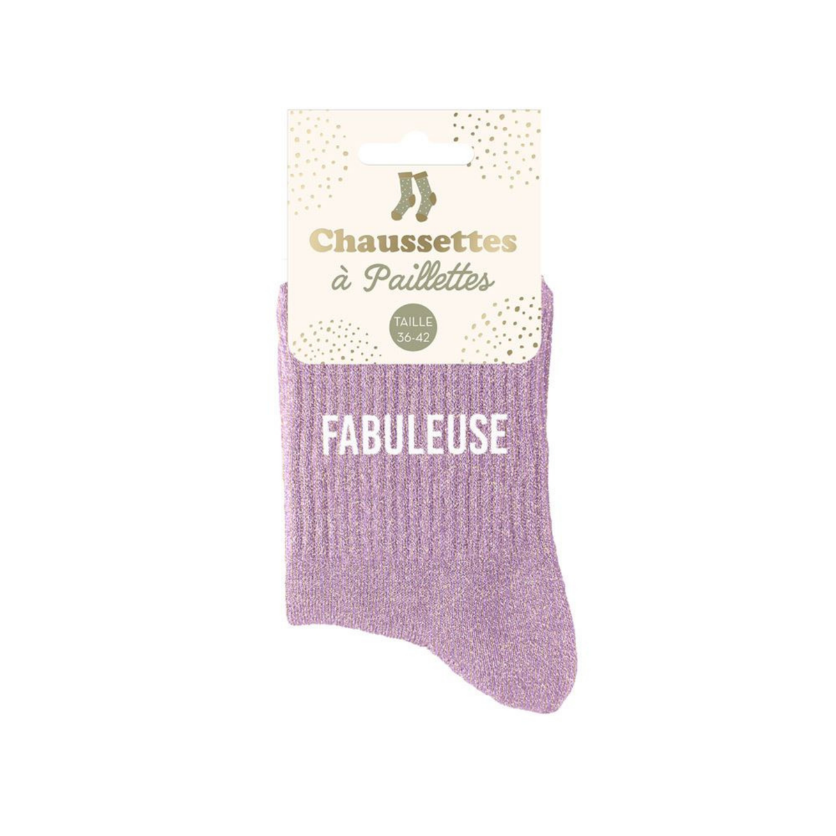 Chaussettes Fabuleuse TU - Lavande