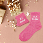 Chaussettes Jolie Maman TU - Rose