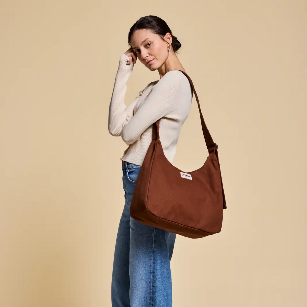Sac hobo Claire - Chocolat