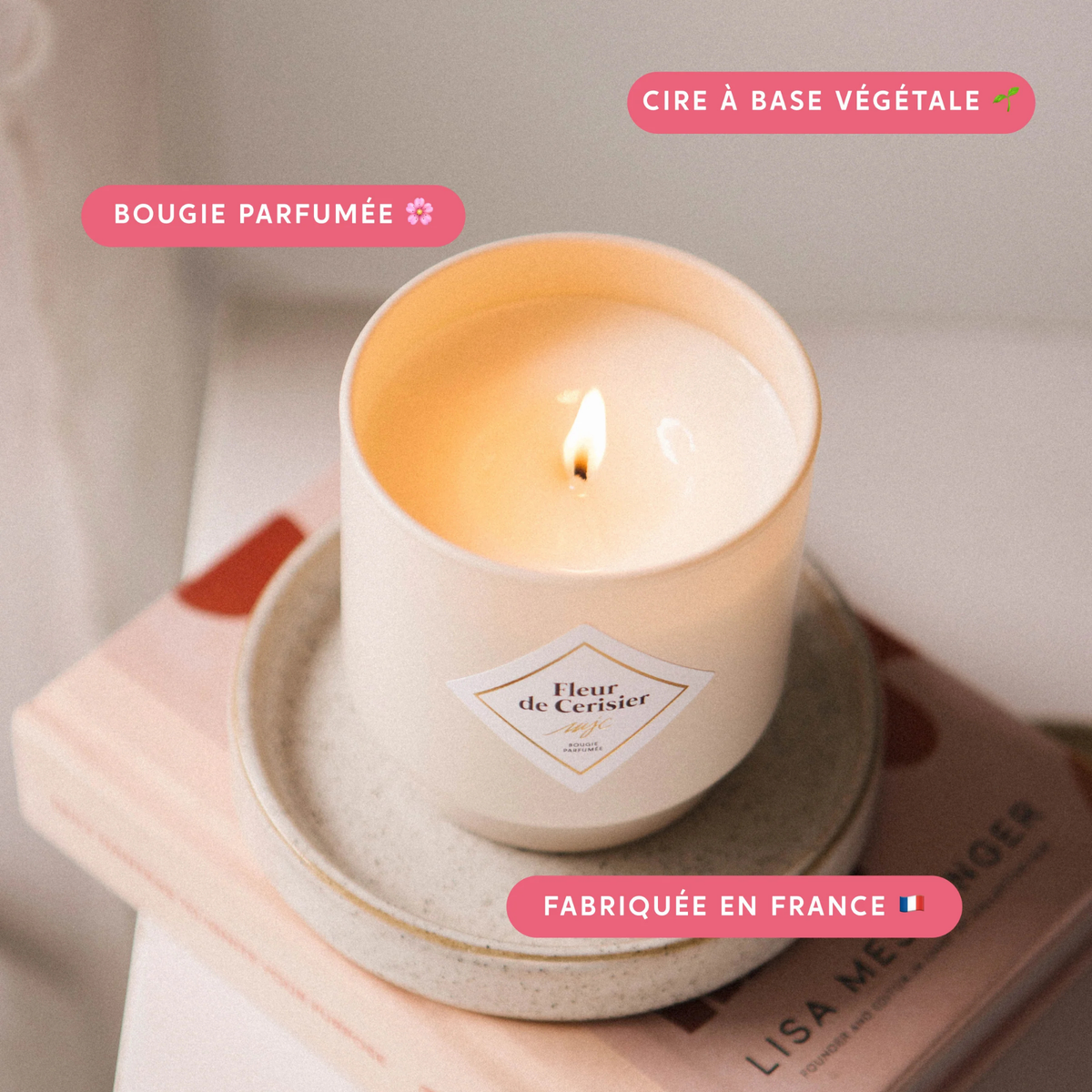 Bougie parfumée - Fleur De Cerisier