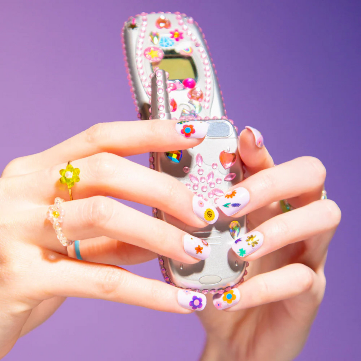 Stickers ongles – Flower
