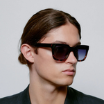 Lunettes de soleil Nancy - Noir Demi Tortoise