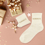 Chaussettes Blondinette TU - Beige