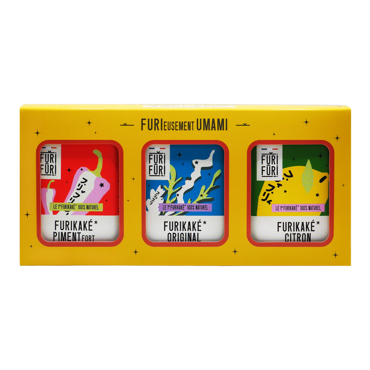 Coffret UMAMI - Alternative au sel - Condiment sésame & algues