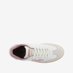 Baskets blanches femme Berlin Ciclista - Rosa