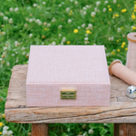 Boîte à Bijoux Anne  - Lin Rose