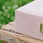 Boîte à Bijoux Anne  - Lin Rose