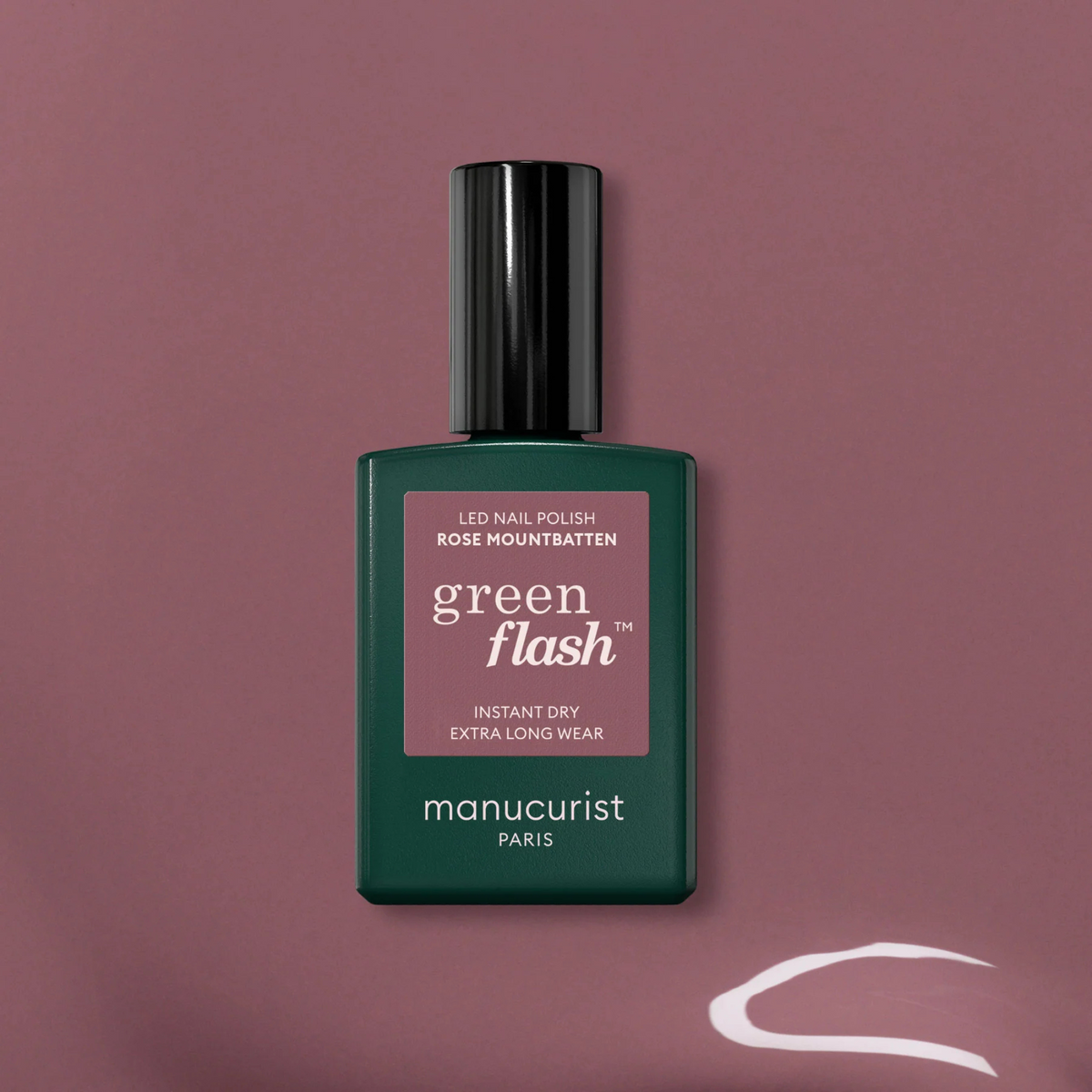 Vernis Green Flash - Rose Mountbatten