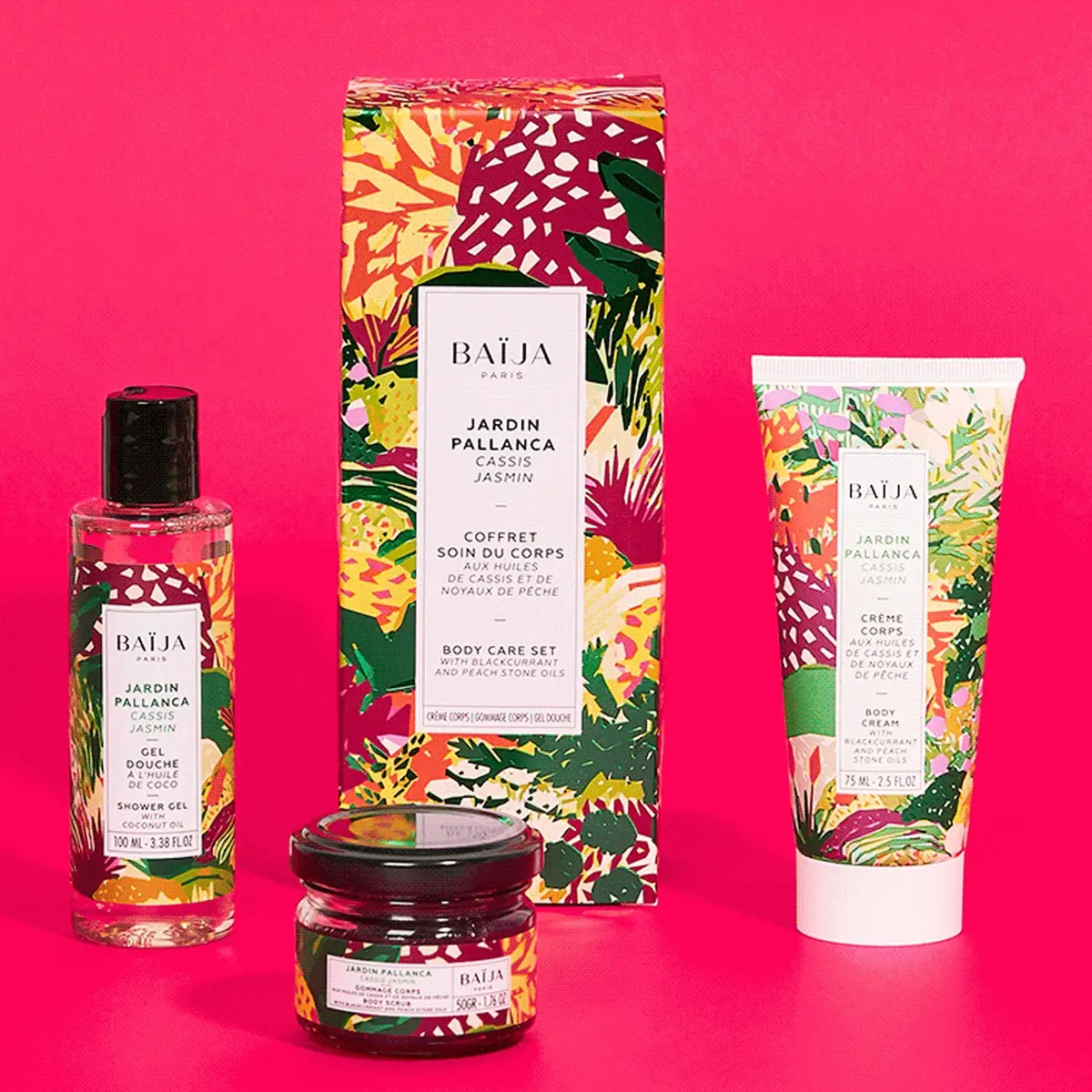 Coffret 3 soins corps - Jardin Pallanca