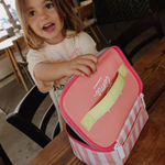 Sac Repas - Pink Stripes