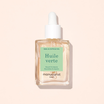 Soin ongles huile verte