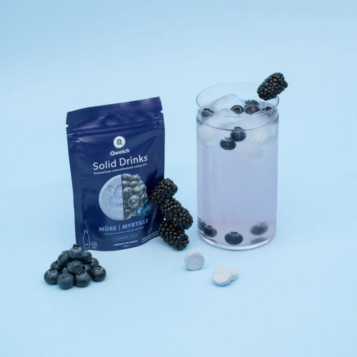 Solid Drinks - Mûre & Myrtille