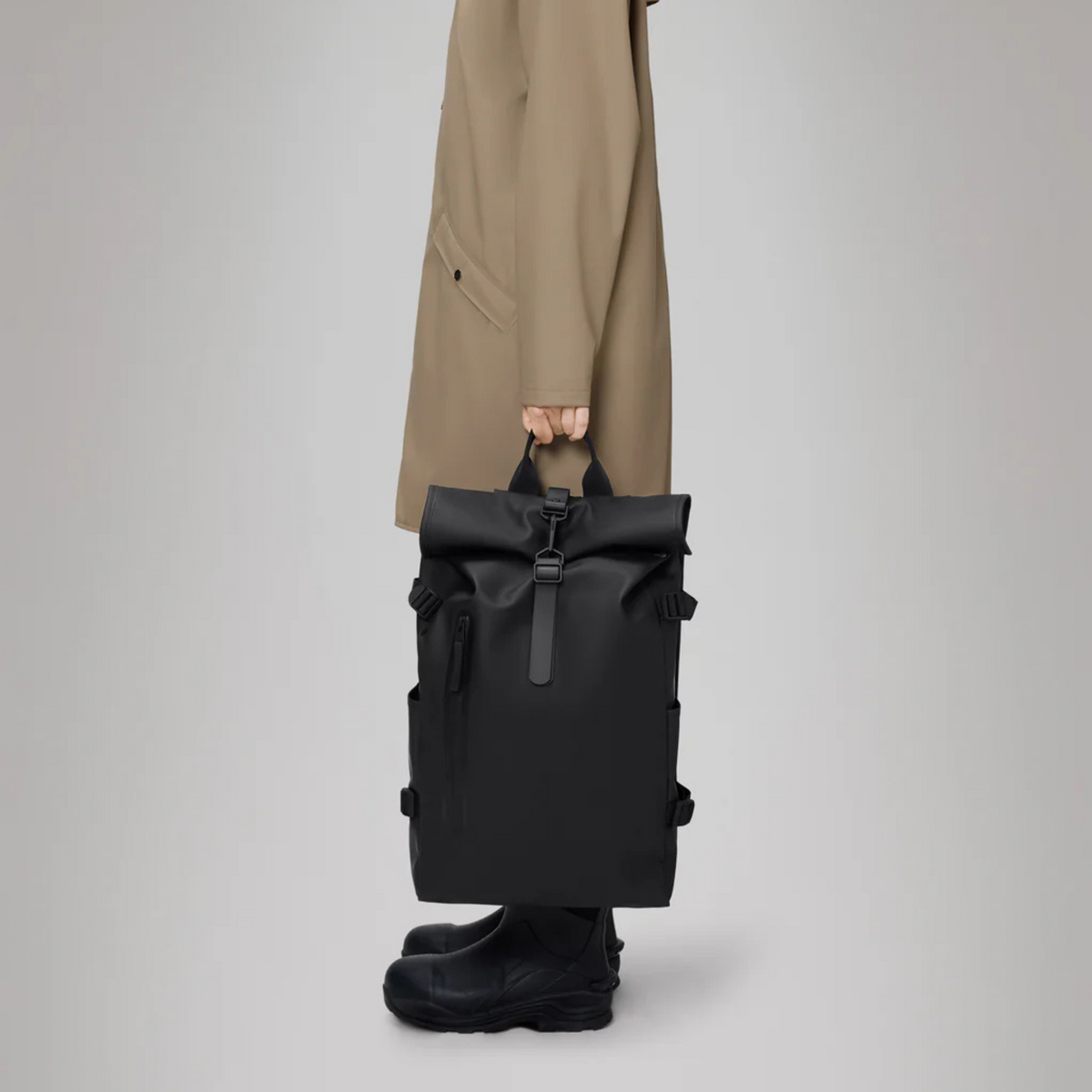 Sac à dos Rolltop Rucksack Large - Noir
