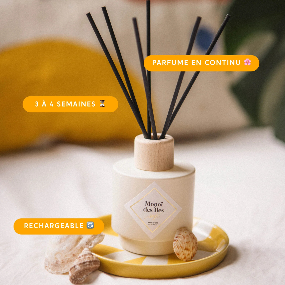 Bouquet parfumé - Monoï des îles