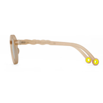 Lunettes de Soleil Ovales Junior - Beige