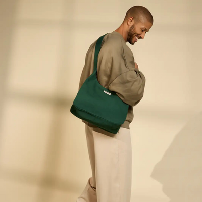Sac hobo Claire - Vert Sapin