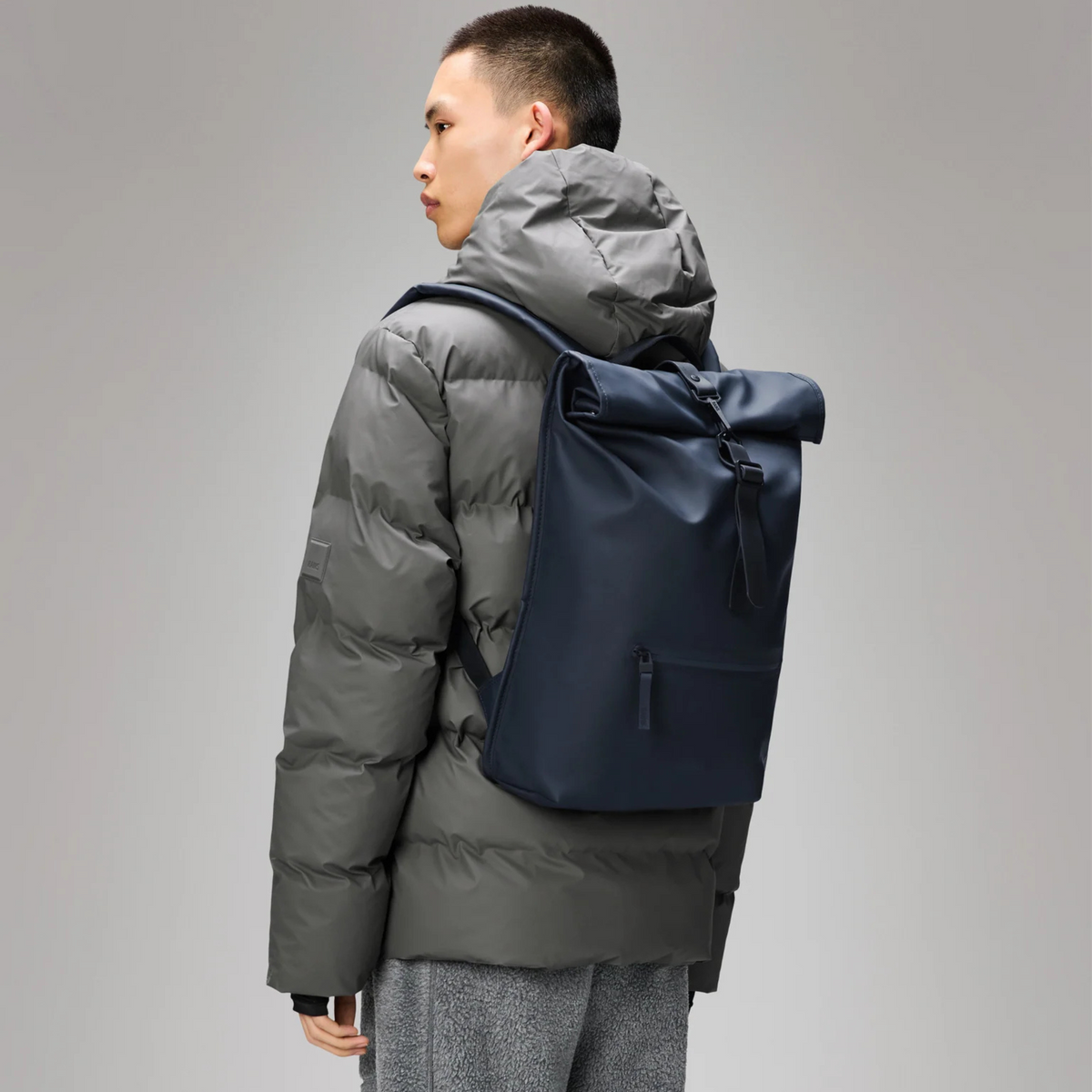 Sac à dos Rolltop Rucksack - Bleu Marine