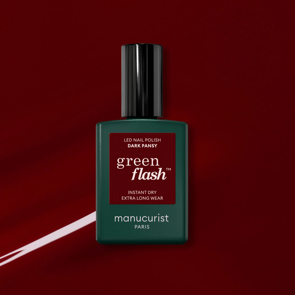 Vernis Green Flash - Dark Pansy
