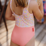 Maillot de bain fille - Retro Flowers