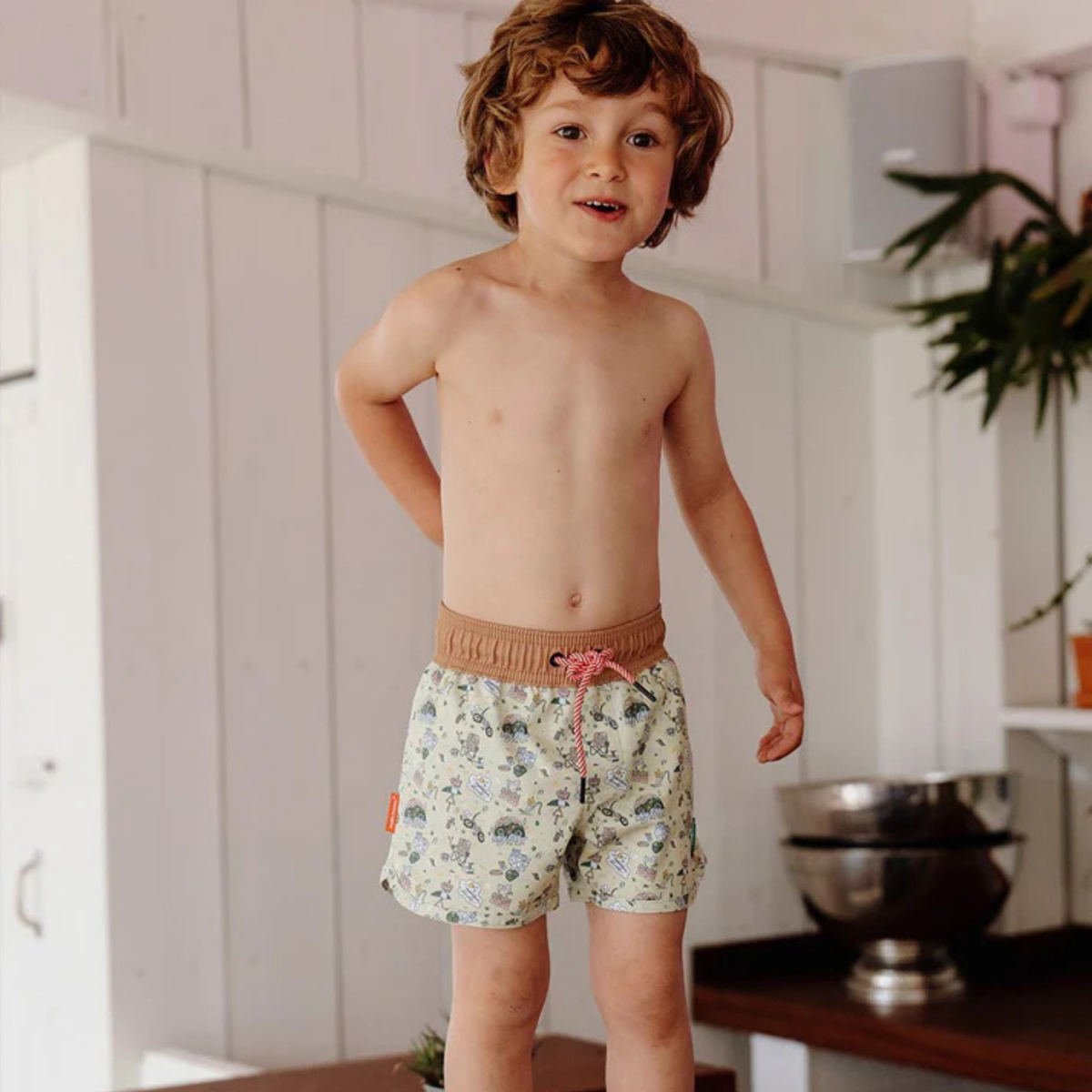 Maillot de bain garçon - Mountain Ride 7-8 ANS