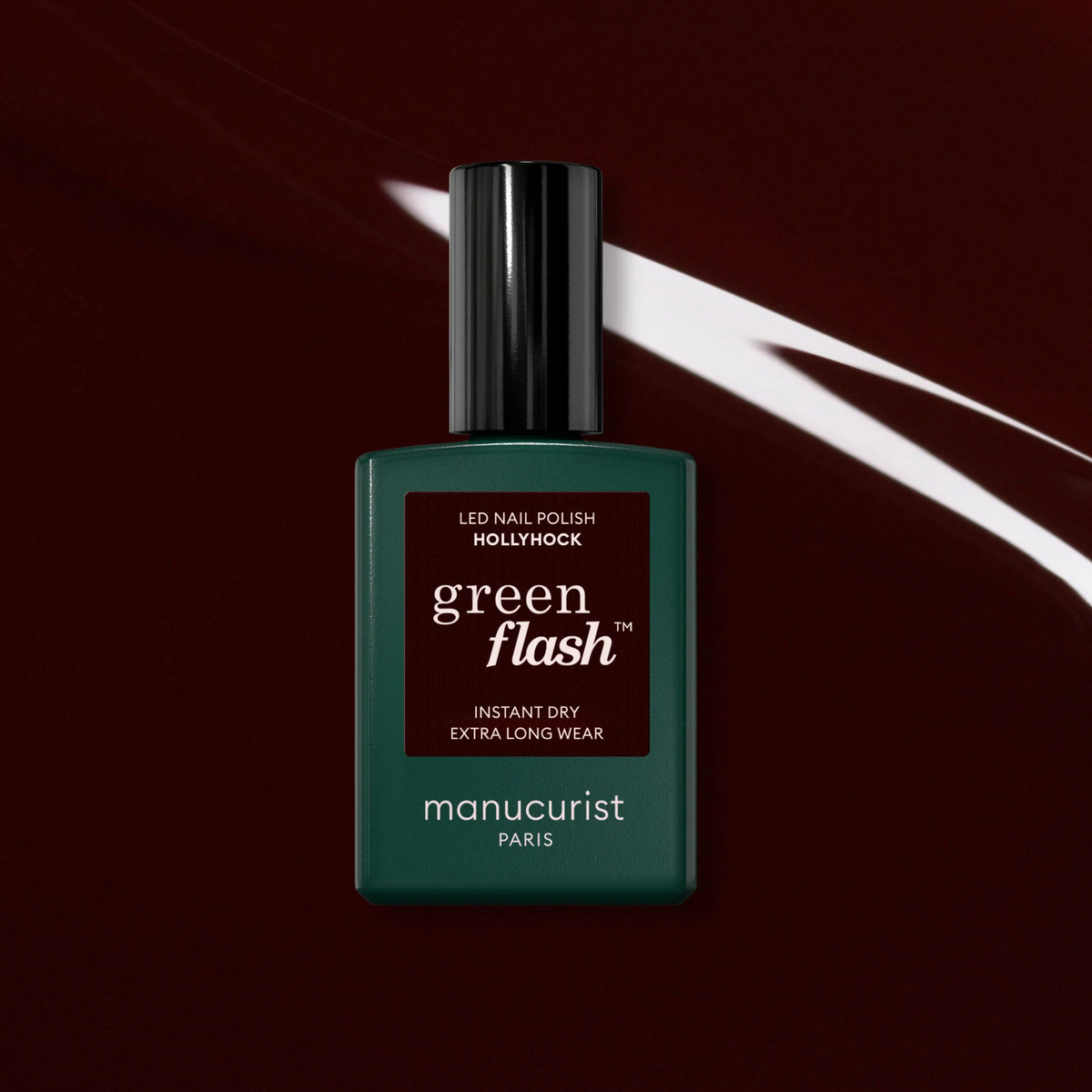 Vernis Green Flash - Hollyhock