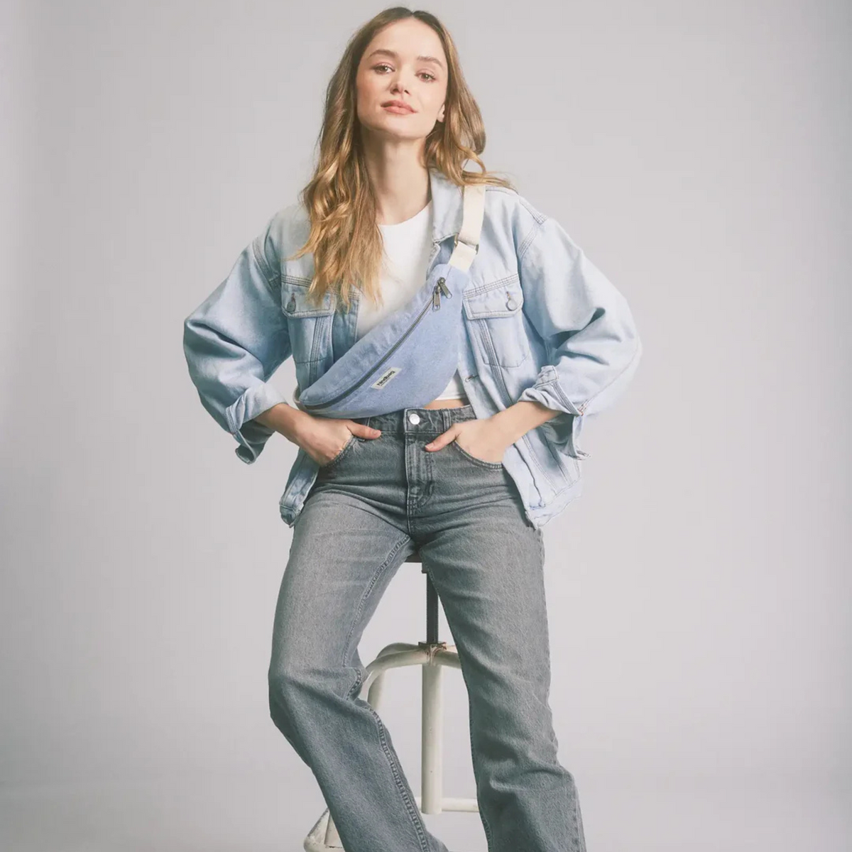 Banane Olivia - Denim Bleu
