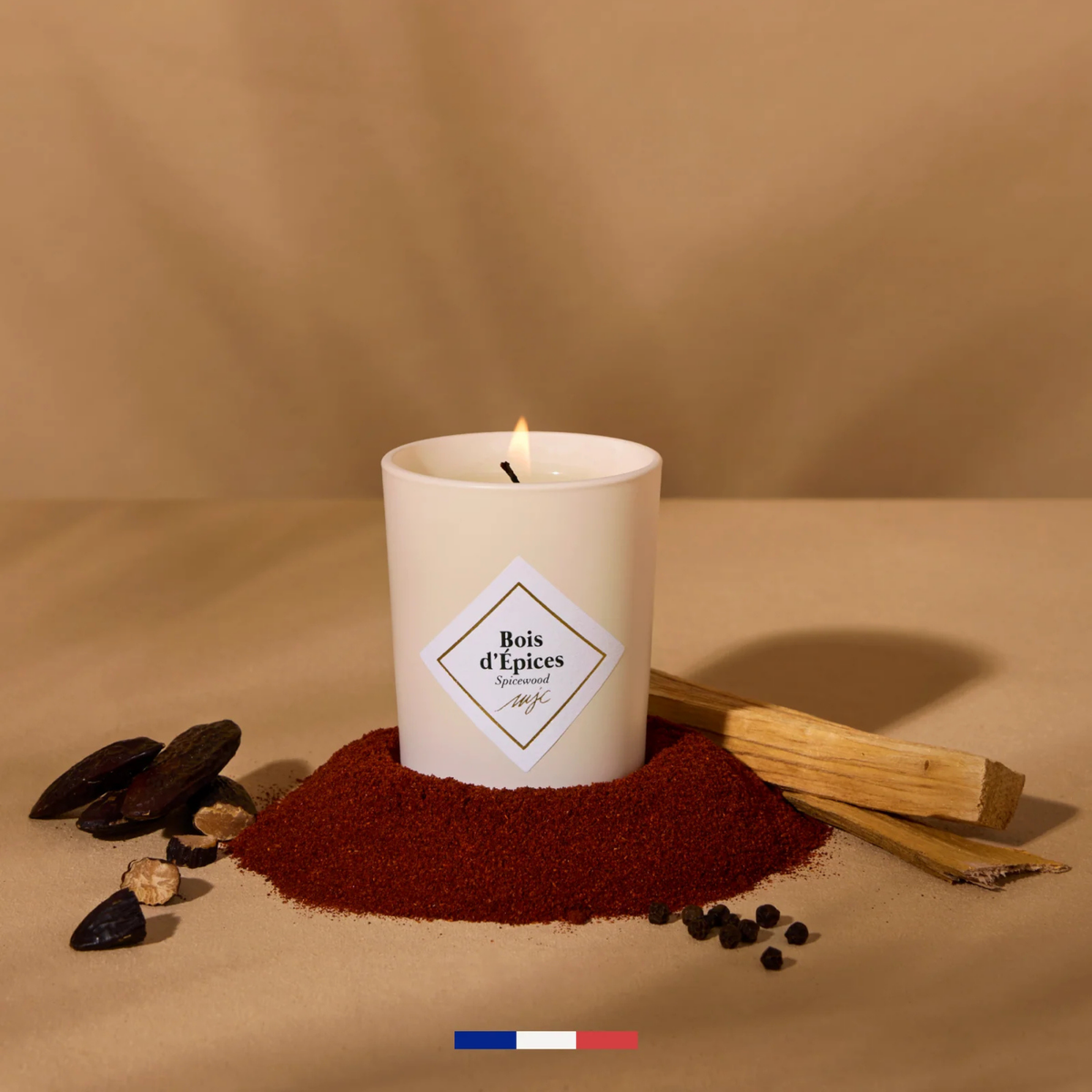 Bougie parfumée - Bois d'épices